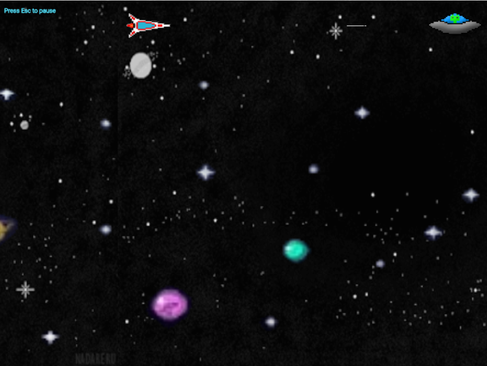 Screenshot of Deep Space Game